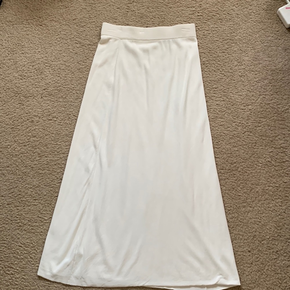 Zara White Skirt